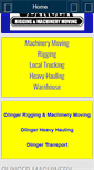 Mobile Screenshot of olingerrigging.com